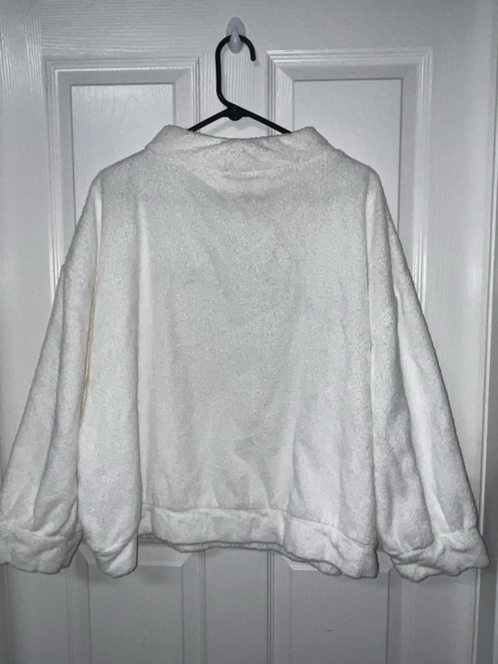 The Bar Terry Highneck Signature Sweatshirt Large white - Picture 6 of 7